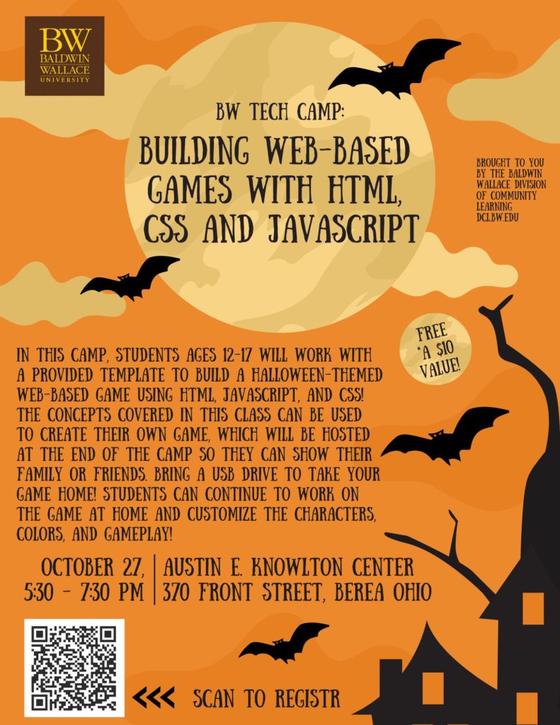 BW Tech Camp: Building Web-Based Games